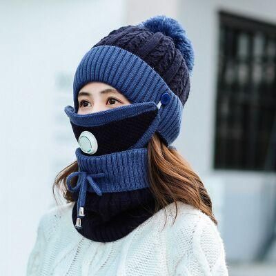 UK- Beanie Hat With Scarf And Mask