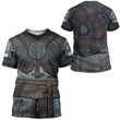 Alohazing 3D Vikings Armor Custom T-Shirts Apparel