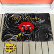 Alohazing 3D Welcome Nail Salon Custom Name Doormat
