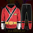 Power Rangers Samurai Red Ranger Custom Hoodie