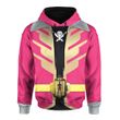 Power Rangers Super Megaforce Pink Ranger Cosplay Custom Hoodie