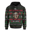 The Office Michael Scott Sorry Your Party's So Lame Ugly Christmas Custom Hoodie