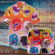 MMPR Helmet Pattern Custom Beach Shorts