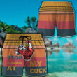 Stop Staring At My Cock Custom Beach Shorts