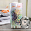 Elephant Mom To Daughter Personalized Tumbler
