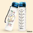 Just A Girl Who Loves Goat Personalized Water Tracker Bottle