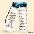 Sloth Personalized Water Tracker Bottle Advice