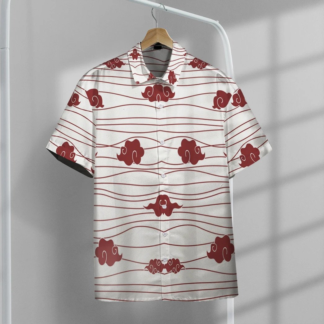 Akatsuki Modern Pattern Custom Button Shirt