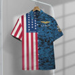 US Navy Chief Custom Hawaii Button Shirt