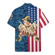 US Navy Chief Custom Hawaii Button Shirt