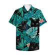 Cat Hawaii 3D Button Shirt