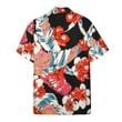 Vintage Floral Beach Shirt