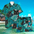 Cat Hawaii 3D Button Shirt
