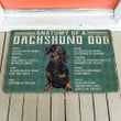 Alohazing 3D Anatomy Of A Dachshund Dog Doormat