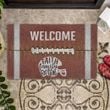 Alohazing 3D Welcome Faith Family Football Doormat