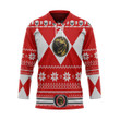 Alohazing 3D Red Power Ugly Hockey Jersey