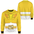 Power Rangers Megaforce Yellow Ranger Custom Sweatshirt