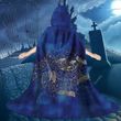 Alohazing 3D Three Dolphins Wicca Hooded Cloak