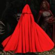 Alohazing 3D Little Red Riding Hood Cosplay Hooded Cloak