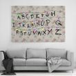 Alohazing 3D ST Message Wall Canvas