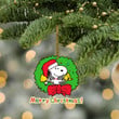 Alohazing 3D Cartoon Dog Merry Christmas Day Custom Ornament