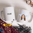 Alohazing 3D Office Pam Custom Name Mug