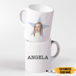 Alohazing 3D Office Angela Custom Name Mug