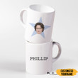 Alohazing 3D Office Phillip Custom Name Mug