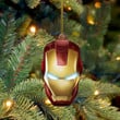 Alohazing 3D Mrvl Iron Man Helmet Custom Ornament