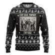 Alohazing 3D The Outsiders Stay Gold Ponyboy Stay Gold Christmas B&W Style Custom Ugly Sweater