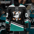 Alohazing 3D Anaheim Ducks NHL Custom Name Custom Number Hockey Jersey