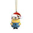 Alohazing 3D Minion Christmas Custom Ornament