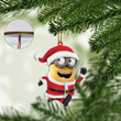 Alohazing 3D Minion Santa Christmas Custom Ornament