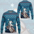 Alohazing 3D Olaf and Sven Ugly Pattern Sweater