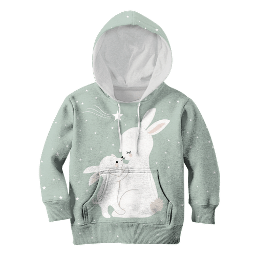 Rabbit Family Custom Hoodies T-shirt Apparel