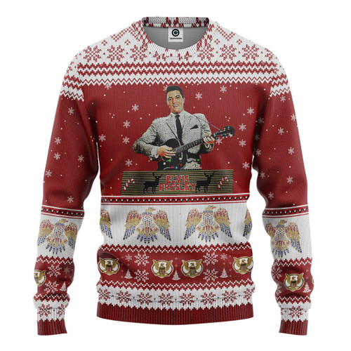 Alohazing 3D ELV PRL Christmas Custom Ugly Sweater