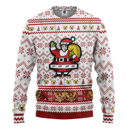 Alohazing 3D ELV PRL Merry Christmas Baby Custom Ugly Sweater
