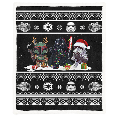 Alohazing 3D SW Ugly Christmas Custom Blanket
