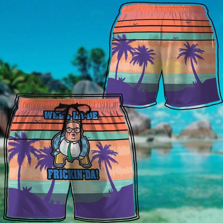 Freaking Ladee Custom Beach Shorts