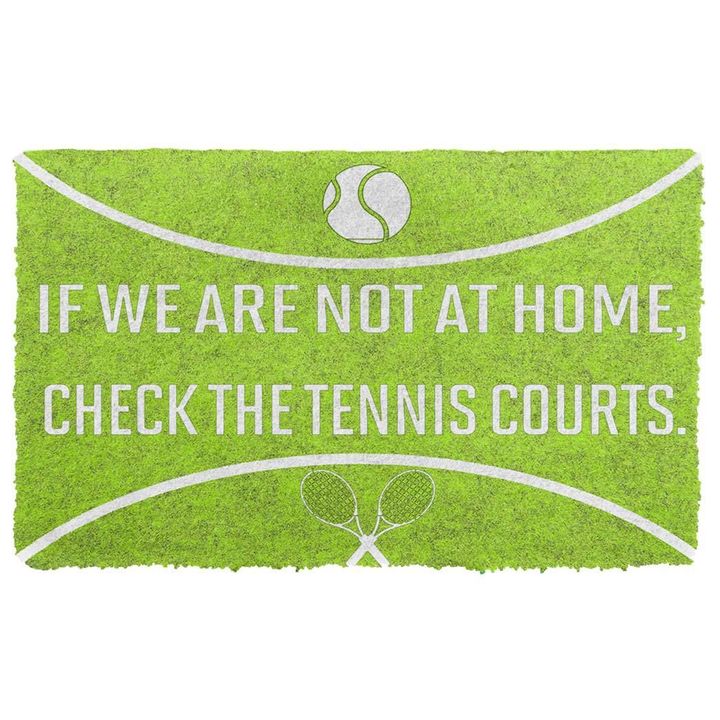 Alohazing 3D Check The Tennis Courts Doormat