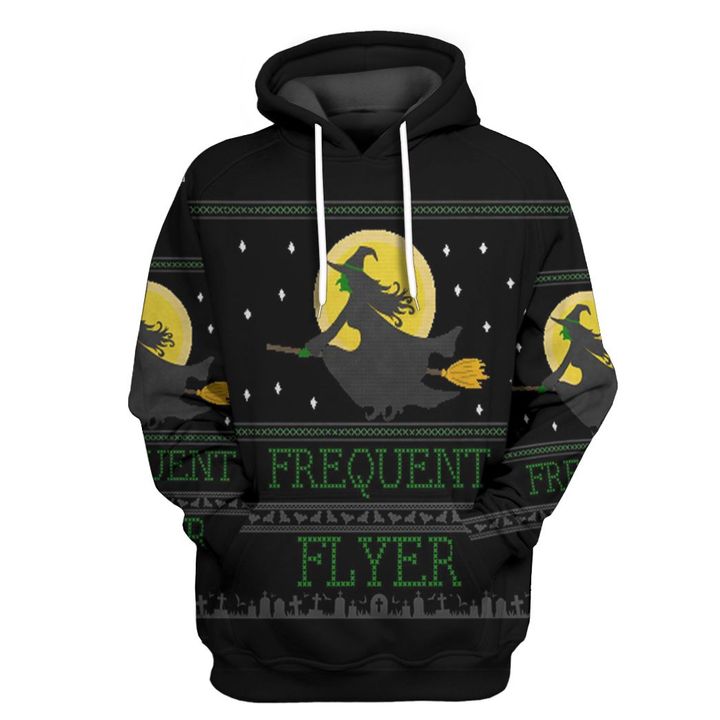 Alohazing 3D Frequent Flyer Ugly Tshirt Hoodie Apparel