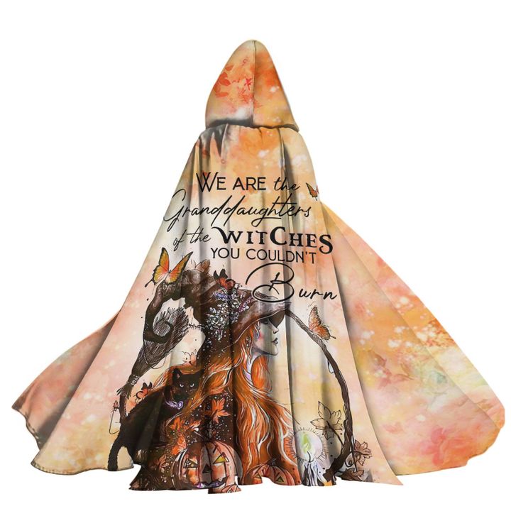 Alohazing 3D We Are The Granddaughter Of Witches Hooded Cloak
