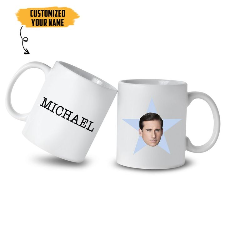 Alohazing 3D Office Michael Custom Name Mug