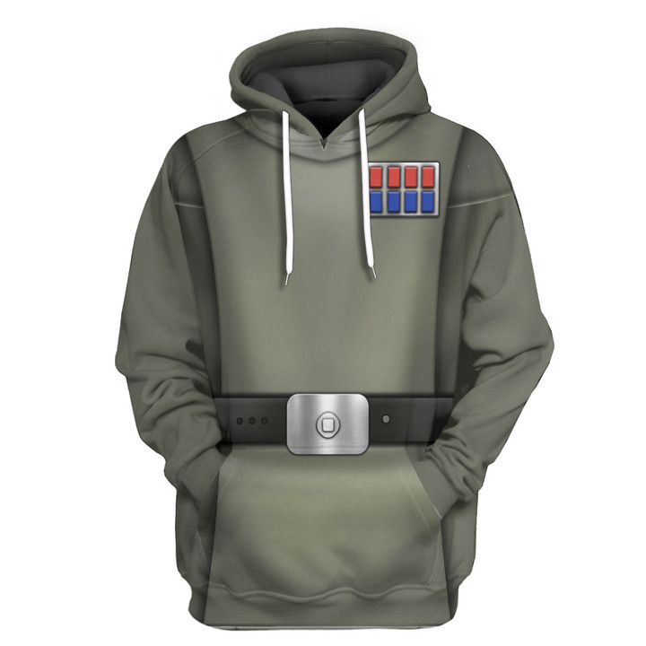 Alohazing 3D SW Navy Imperial Officer Uniform Cosplay Tshirt Hoodie Apparel