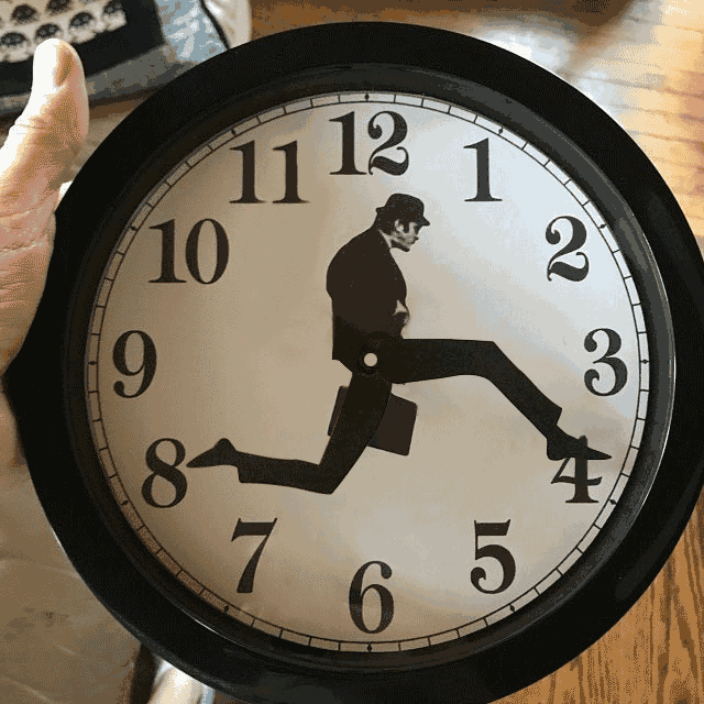 Monty Python Inspired Silly Walk Wall Clock 🔥 50% OFF - LIMITED TIME ONLY 🔥