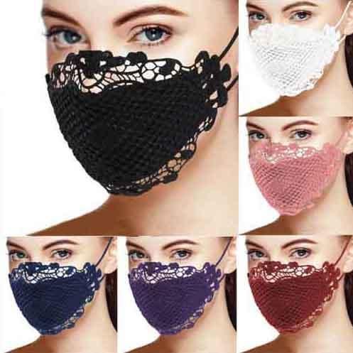 6-Pack: Gorgeous Lace Face Mask