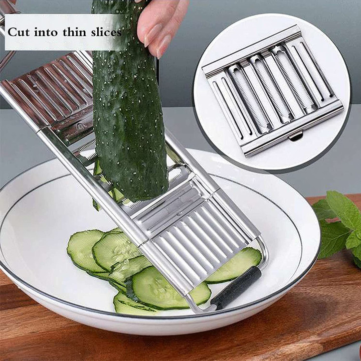 Multi Vegetable Slicer Stainless Steel Shredder Cutters 🔥 50% OFF - LIMITED TIME ONLY 🔥