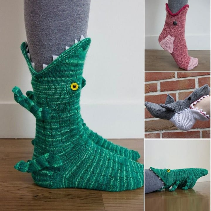 Knit Crocodile Socks 🔥CHRISTMAS SALE 50% OFF🔥