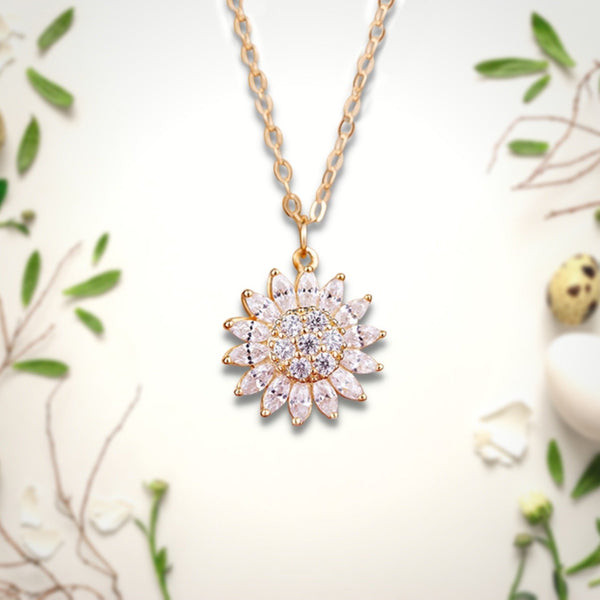 Crystal Sunflower Necklace 🔥HOT DEAL - 50% OFF🔥