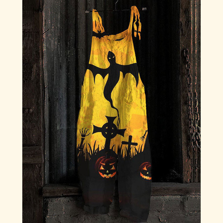 Halloween Print Jumpsuit 🔥HOT DEAL - 50% OFF🔥